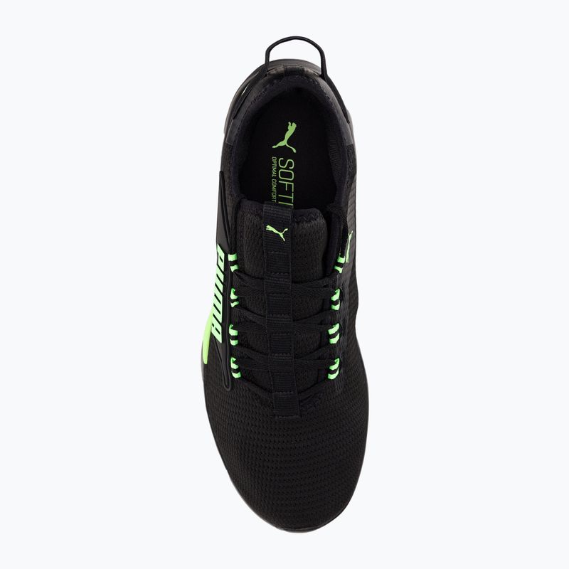 Vyriški bėgimo bateliai PUMA Retaliate 2 black-green 376676 23 7
