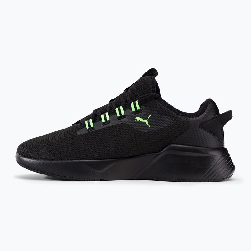Vyriški bėgimo bateliai PUMA Retaliate 2 black-green 376676 23 3
