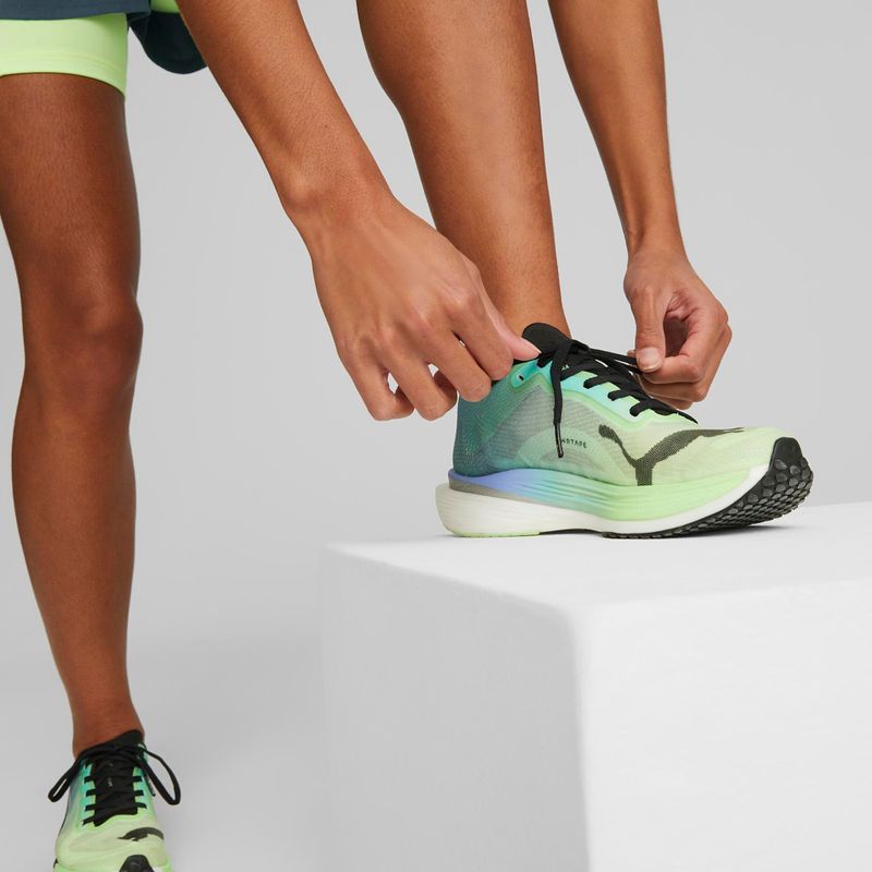 Moteriški bėgimo bateliai PUMA Deviate Nitro Elite 2 green 377787 01 12