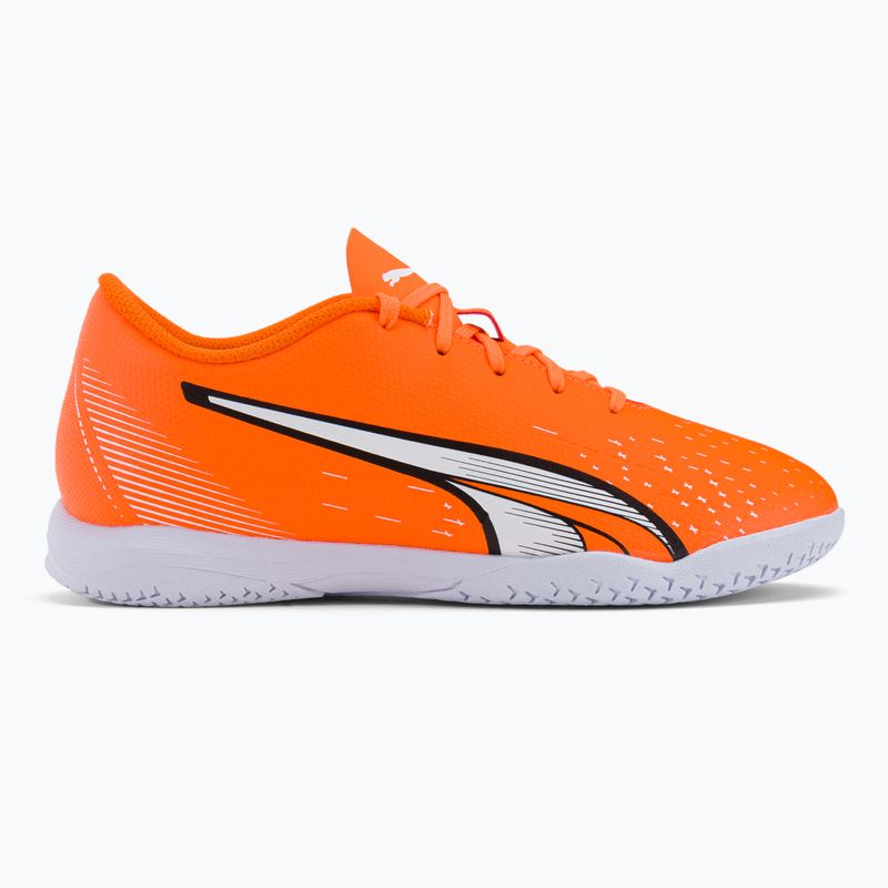 Vaikiški futbolo bateliai PUMA Ultra Play IT oranžiniai 107237 01 2