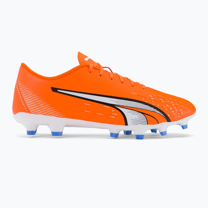 Vyriški futbolo bateliai PUMA Ultra Play FG/AG oranžiniai 107224 01 2