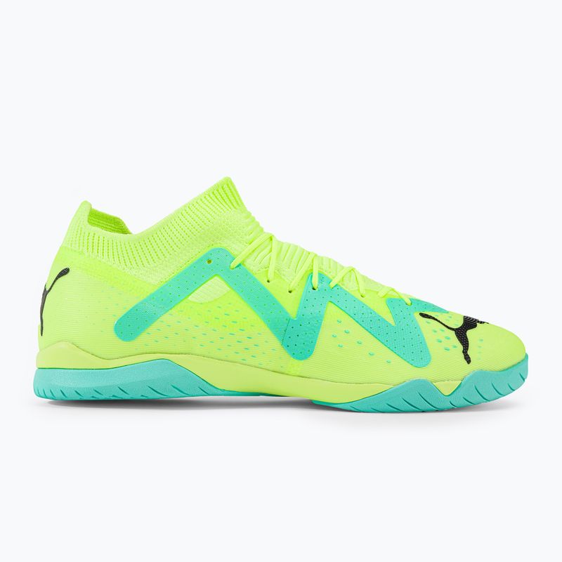 Vyriški futbolo bateliai PUMA Future Match IT fast yellow/puma black/electric peppermint 2