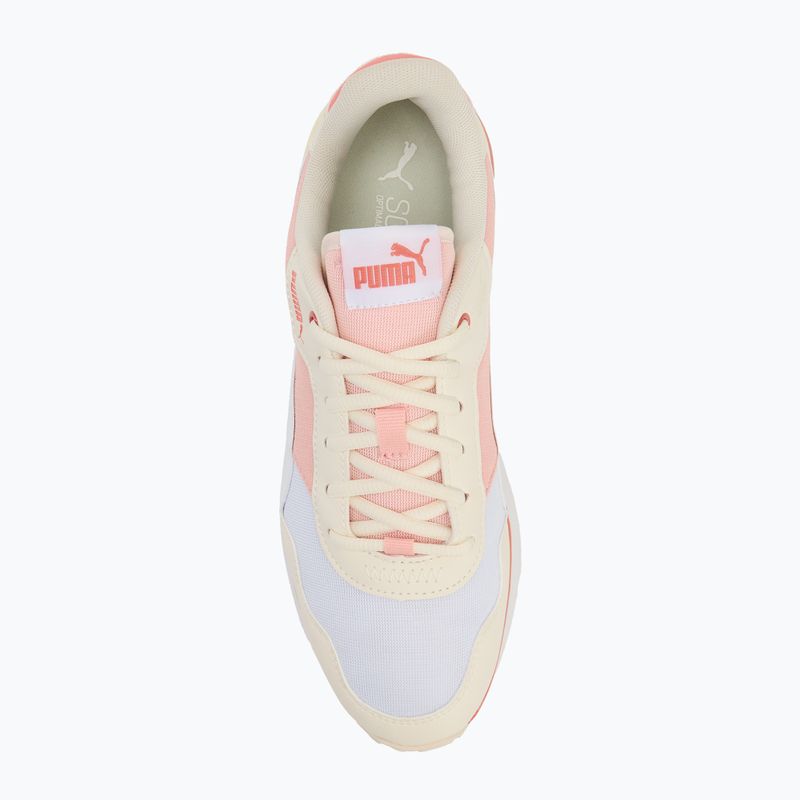 Moteriški batai PUMA R78 Voyage rose dust/white/pristine/hibiscus flower 5