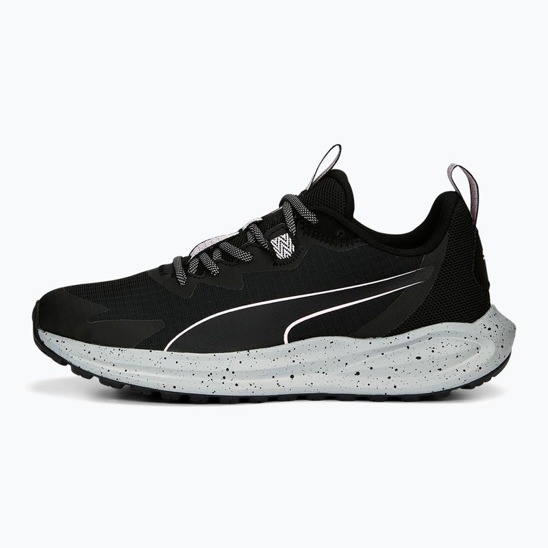 PUMA Twitch Runner Trail vyriški bėgimo bateliai black 376961 12 10