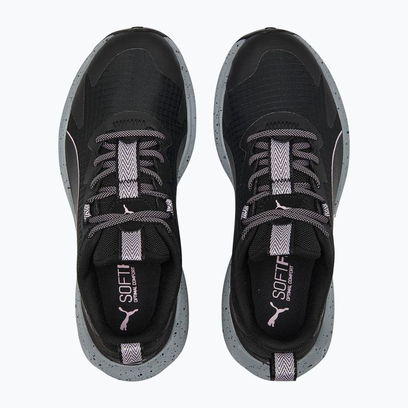PUMA Twitch Runner Trail vyriški bėgimo bateliai black 376961 12 13
