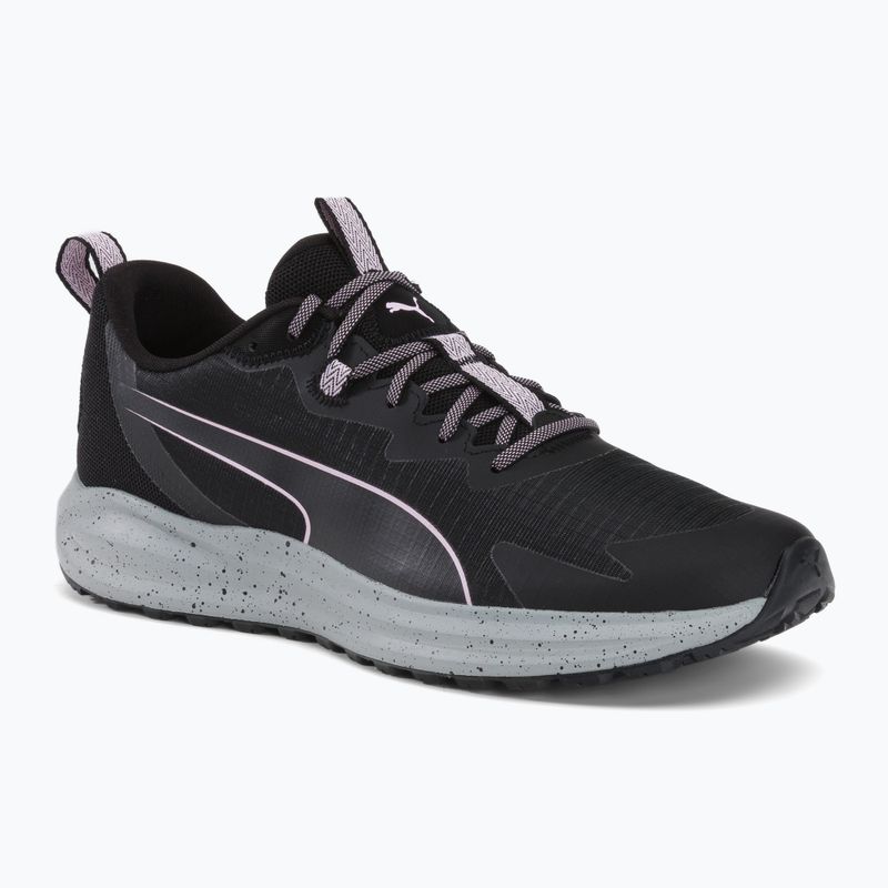 PUMA Twitch Runner Trail vyriški bėgimo bateliai black 376961 12