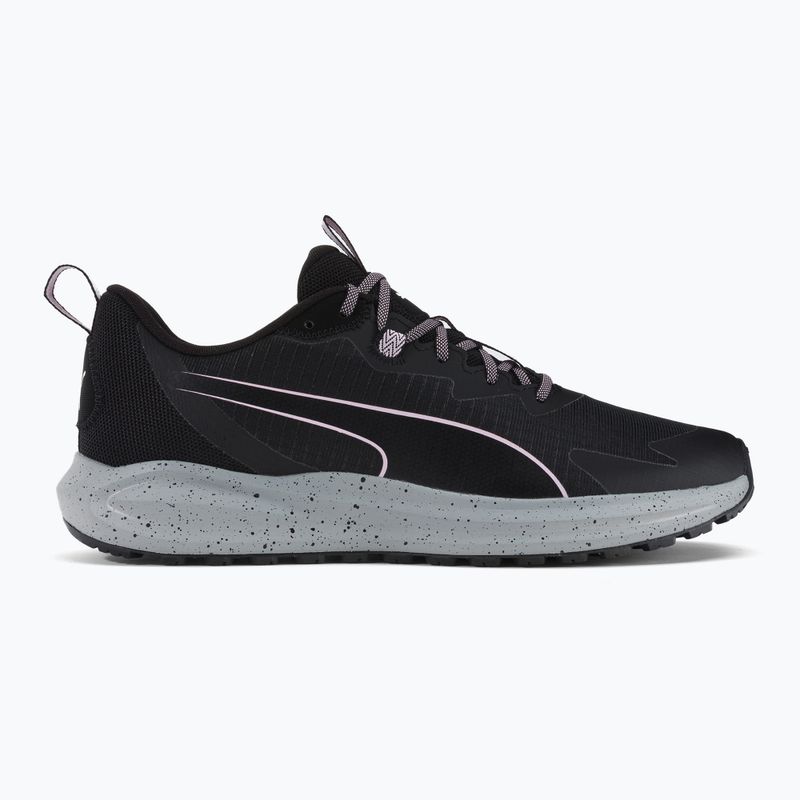 PUMA Twitch Runner Trail vyriški bėgimo bateliai black 376961 12 2