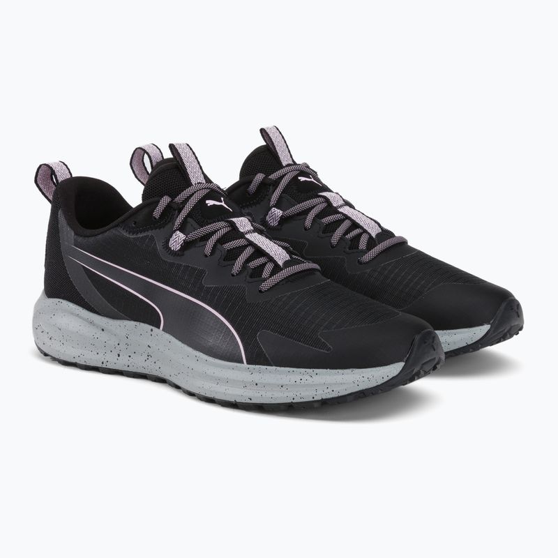 PUMA Twitch Runner Trail vyriški bėgimo bateliai black 376961 12 4