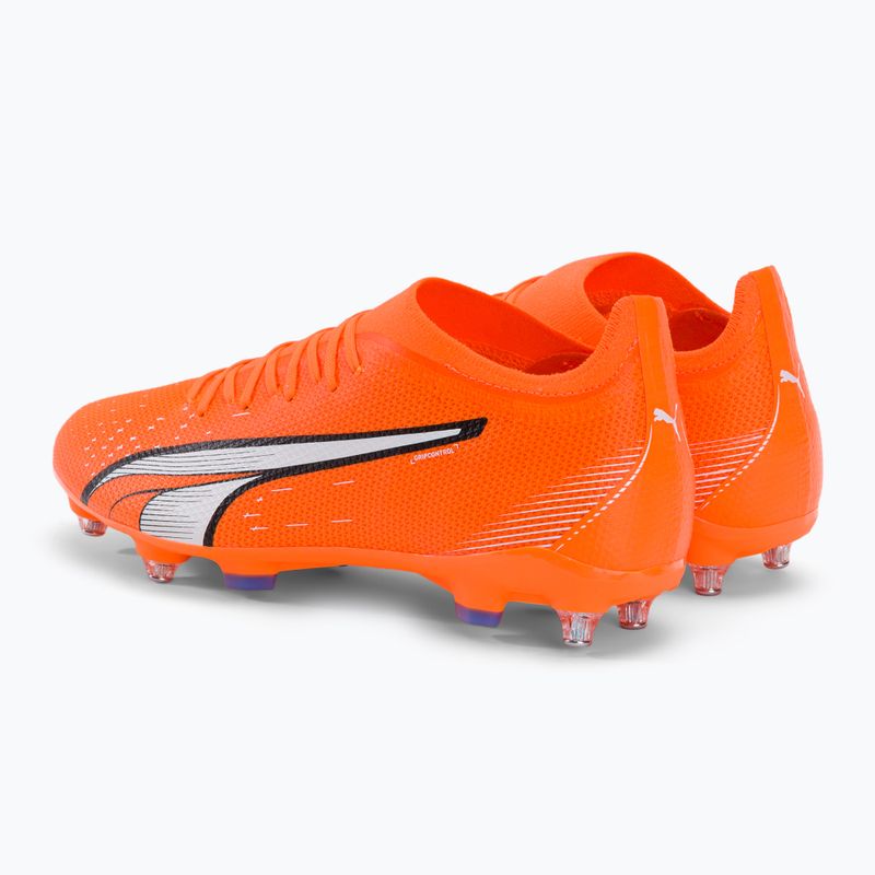 Vyriški futbolo bateliai PUMA Ultra Match MXSG oranžiniai 107216 01 3