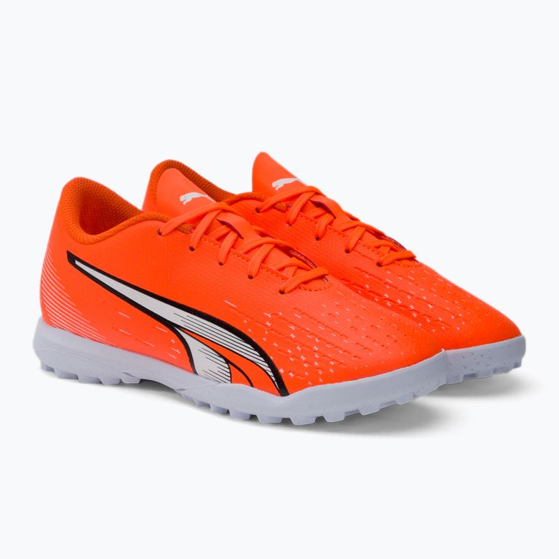 Vaikiški futbolo bateliai PUMA Ultra Play TT oranžiniai 107236 01 4