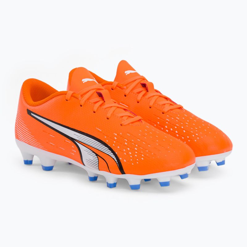 Vaikiški futbolo bateliai PUMA Ultra Play FG/AG oranžiniai 107233 01 4