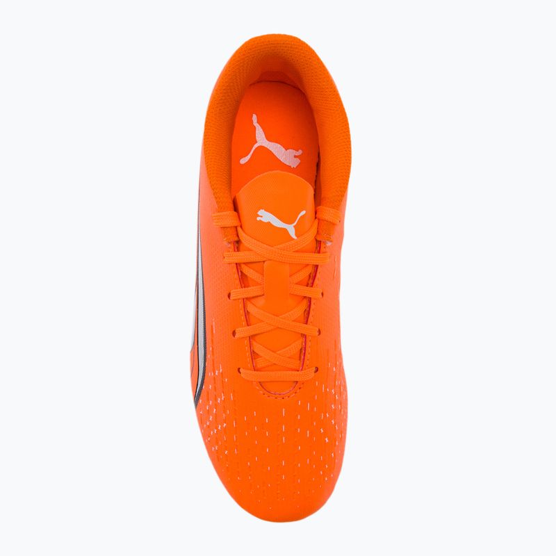 Vaikiški futbolo bateliai PUMA Ultra Play FG/AG oranžiniai 107233 01 6
