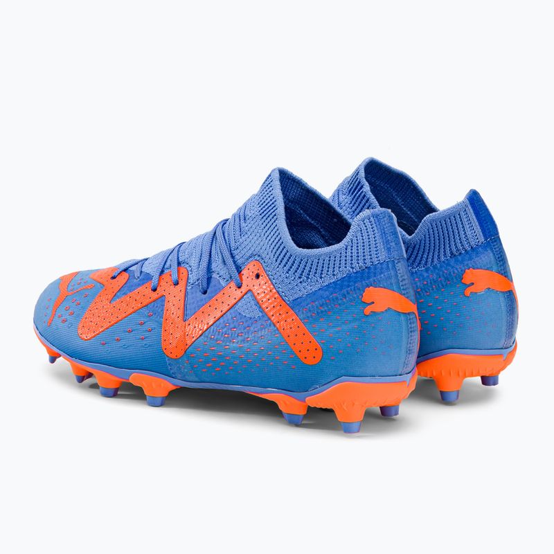 Vaikiški futbolo bateliai PUMA Future Match FG/AG JR mėlyni ir oranžiniai 107195 01 3