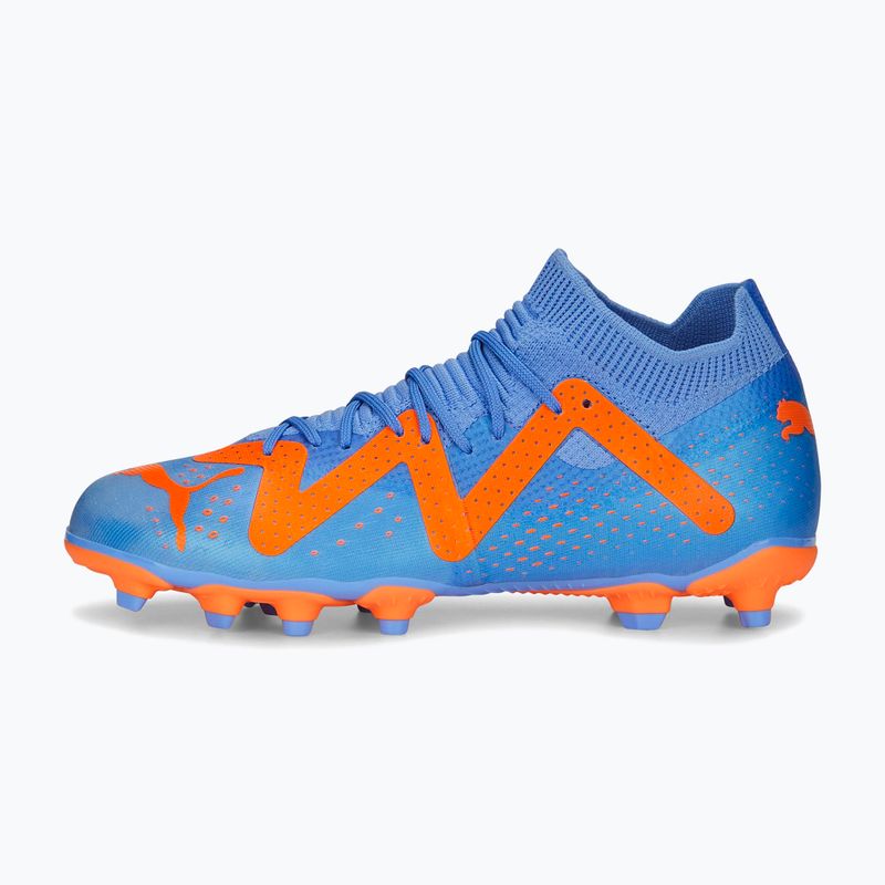 Vaikiški futbolo bateliai PUMA Future Match FG/AG JR mėlyni ir oranžiniai 107195 01 10