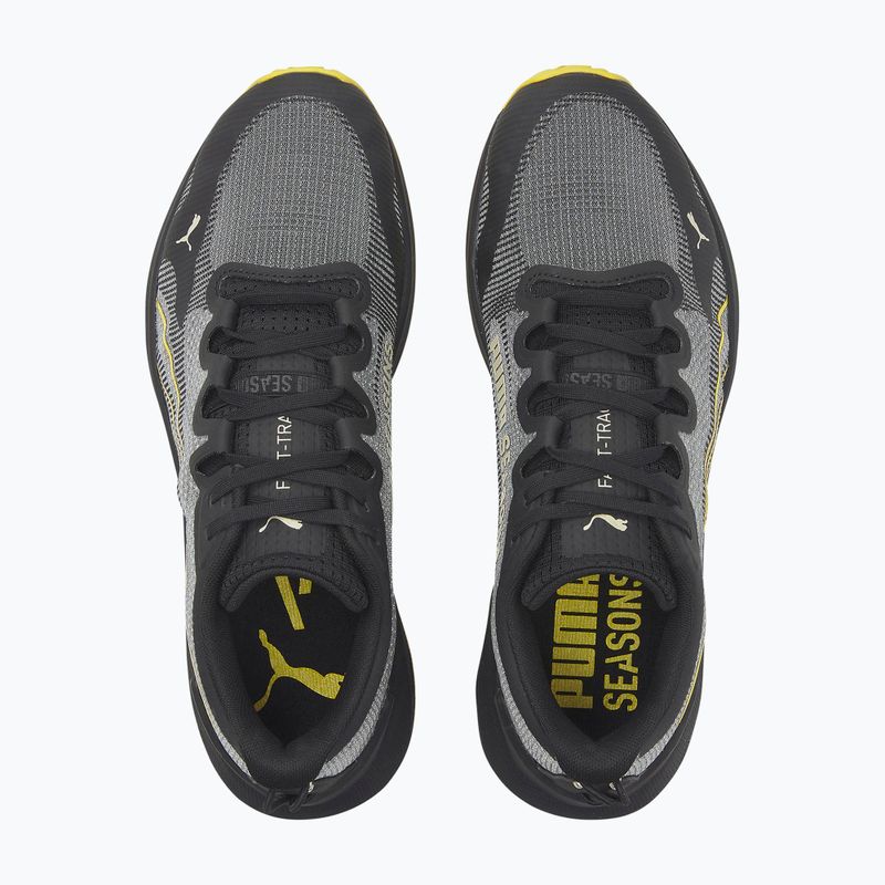 PUMA Fast-Trac Nitro vyriški bėgimo bateliai puma black/granola/fresh pear 17