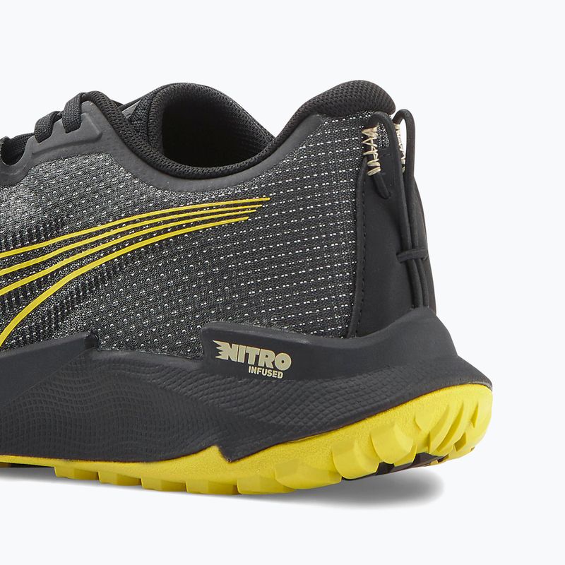 PUMA Fast-Trac Nitro vyriški bėgimo bateliai puma black/granola/fresh pear 19