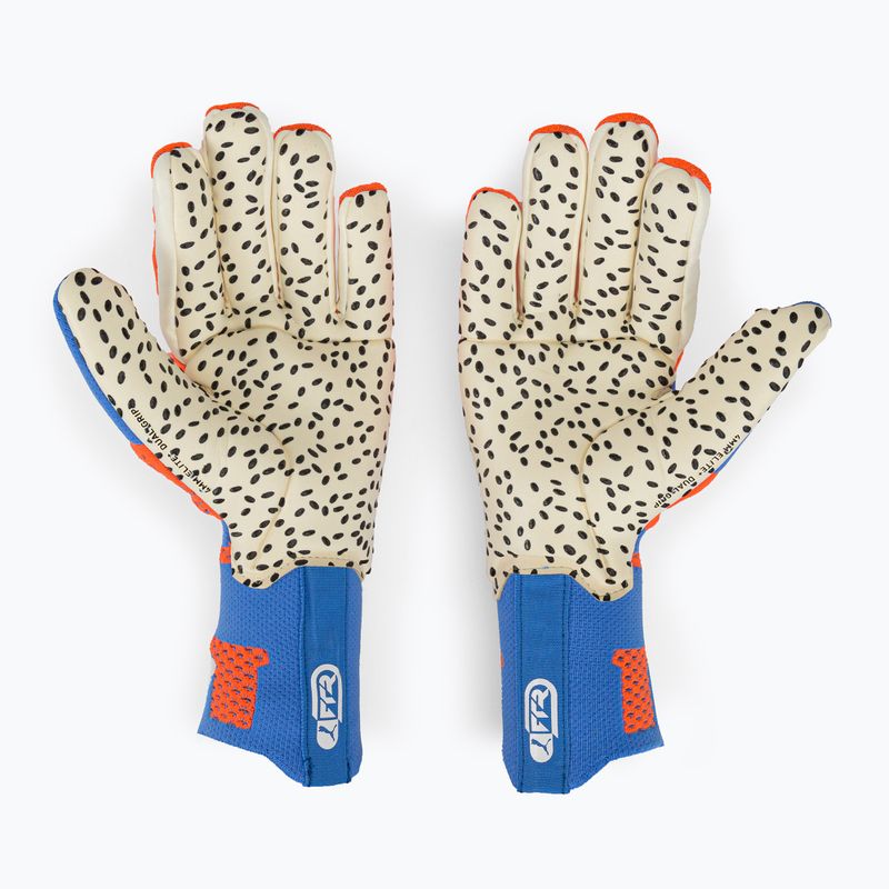 PUMA Future Ultimate Nc oranžinės ir mėlynos vartininko pirštinės 041841 01 2