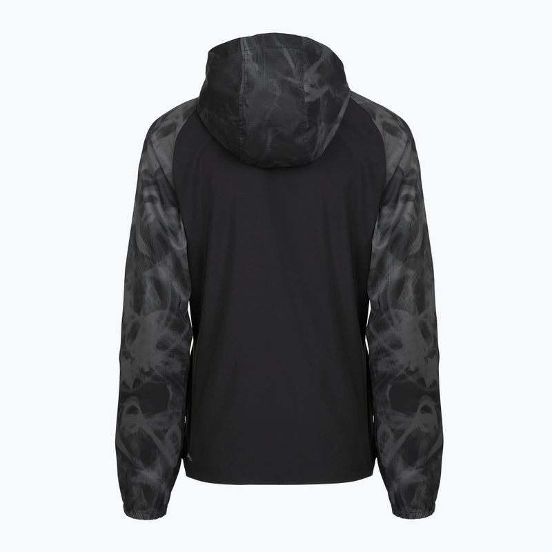 Moteriška bėgimo striukė PUMA Run AOP Favorite Woven black/grey 2