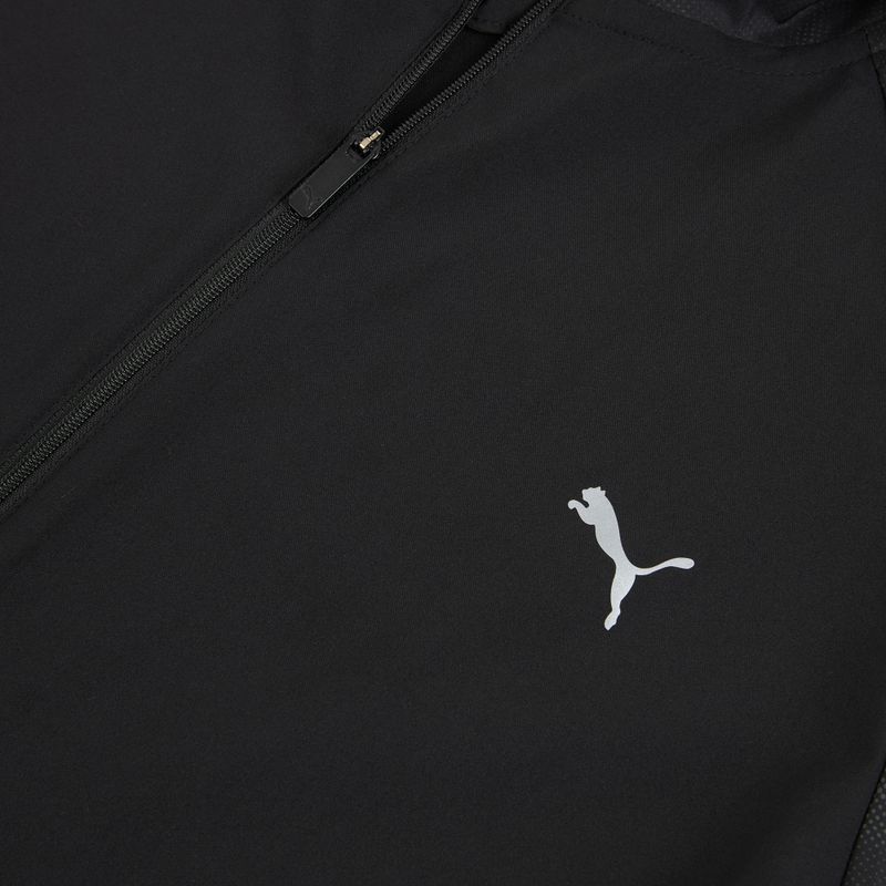 Moteriška bėgimo striukė PUMA Run AOP Favorite Woven black/grey 3