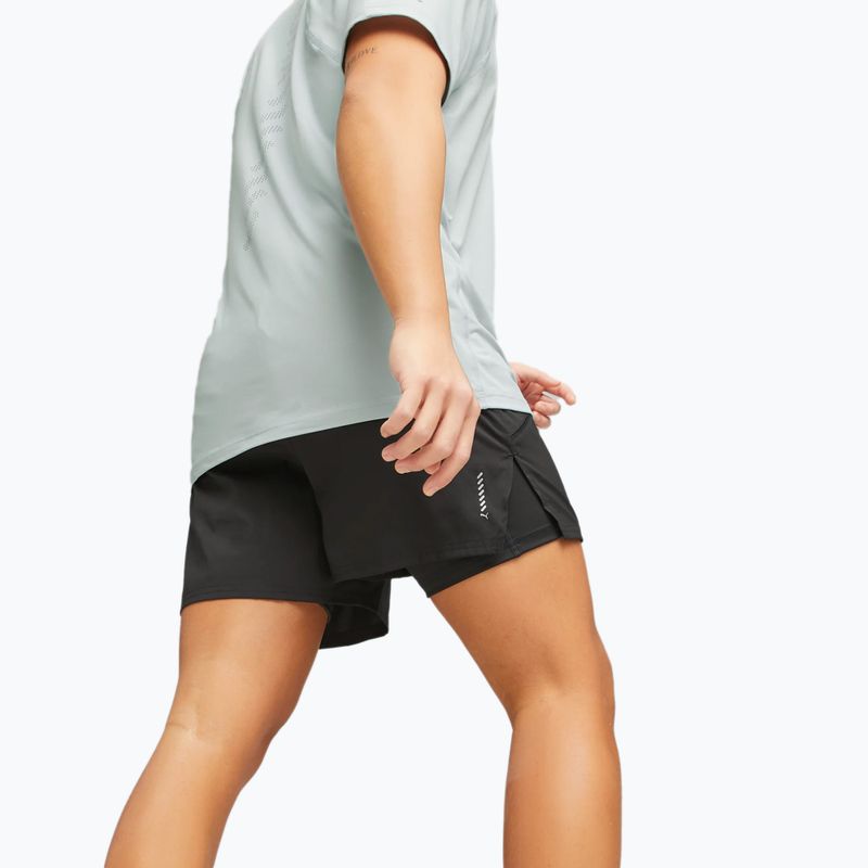 Vyriški PUMA Run 2In1 5" bėgimo šortai juodi 523277 01 4