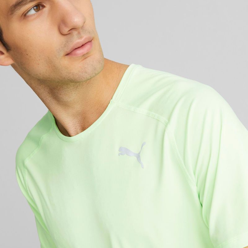 Vyriški bėgimo marškinėliai PUMA Run Cloudspun green 523269 34 5
