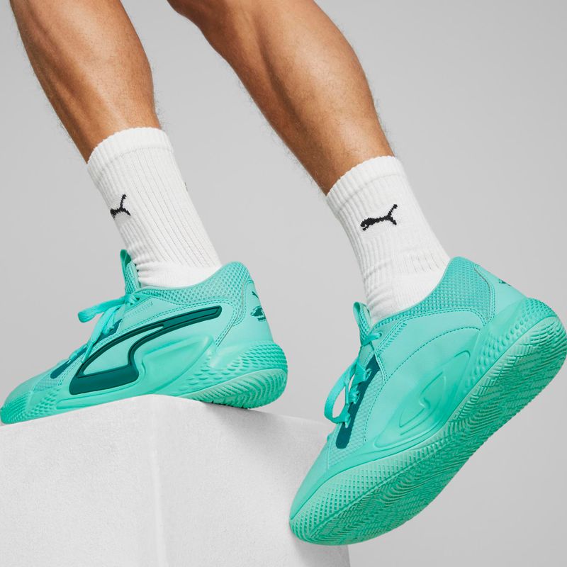 Vyriški krepšinio bateliai PUMA Court Rider electric peppermint/green lagoon 16
