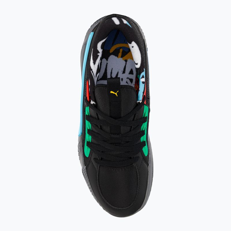 PUMA Court Rider Chaos Block Party vyriški krepšinio bateliai black 378265 01 9