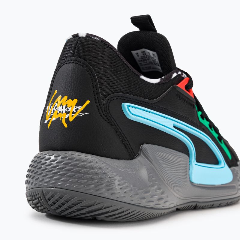 PUMA Court Rider Chaos Block Party vyriški krepšinio bateliai black 378265 01 12