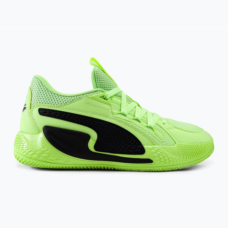 Vyriški krepšinio bateliai PUMA Court Rider Chaos green 378269 01 5