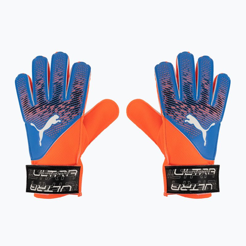 PUMA vartininko pirštinė Ultra Grip 4 RC ultra orange/blue glimmer
