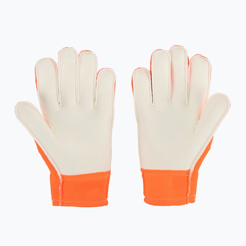 PUMA vaikiškos vartininko pirštinės Ultra Grip 4 RC ultra orange/blue glimmer 2