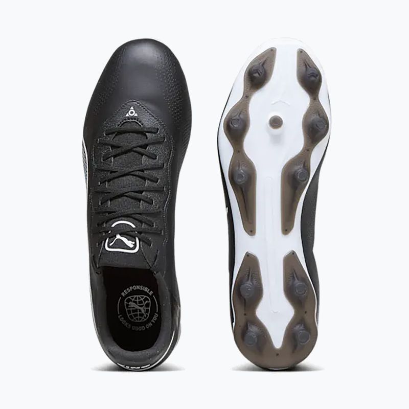 Vyriški futbolo bateliai PUMA King Pro FG/AG puma black/puma white 15