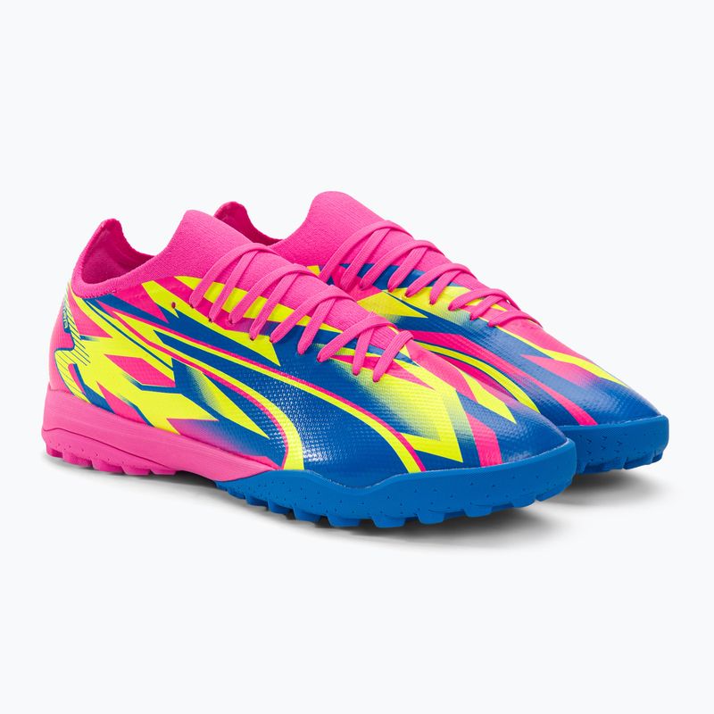 Vyriški futbolo bateliai PUMA Ultra Match Energy TT luminous pink/yellow alert/ultra blue 6