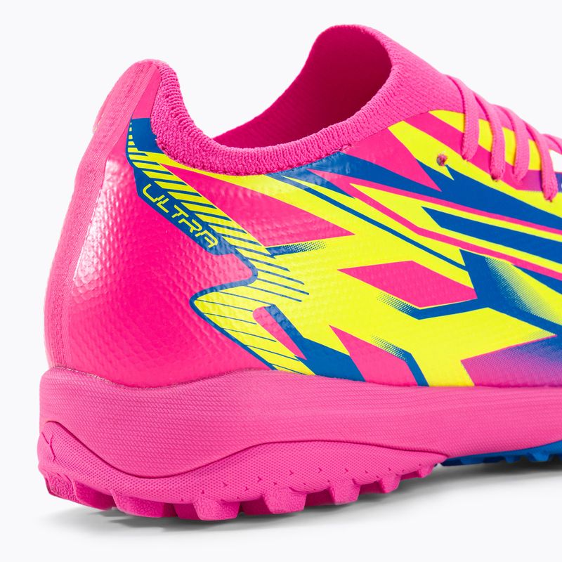 Vyriški futbolo bateliai PUMA Ultra Match Energy TT luminous pink/yellow alert/ultra blue 11