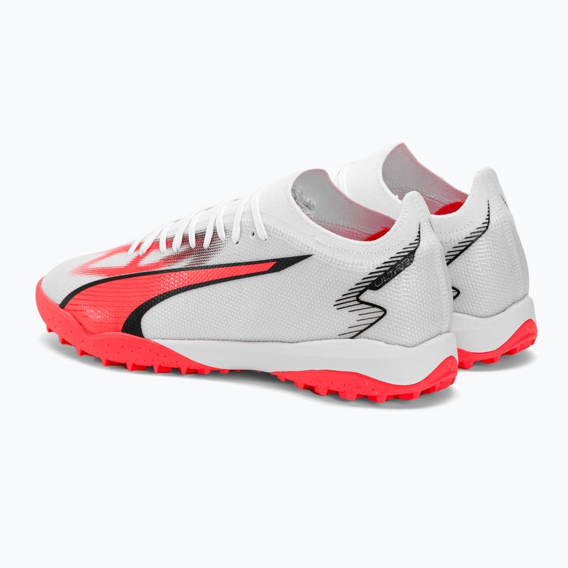 Vyriški futbolo bateliai PUMA Ultra Match TT puma white/puma black/fire orchid 5