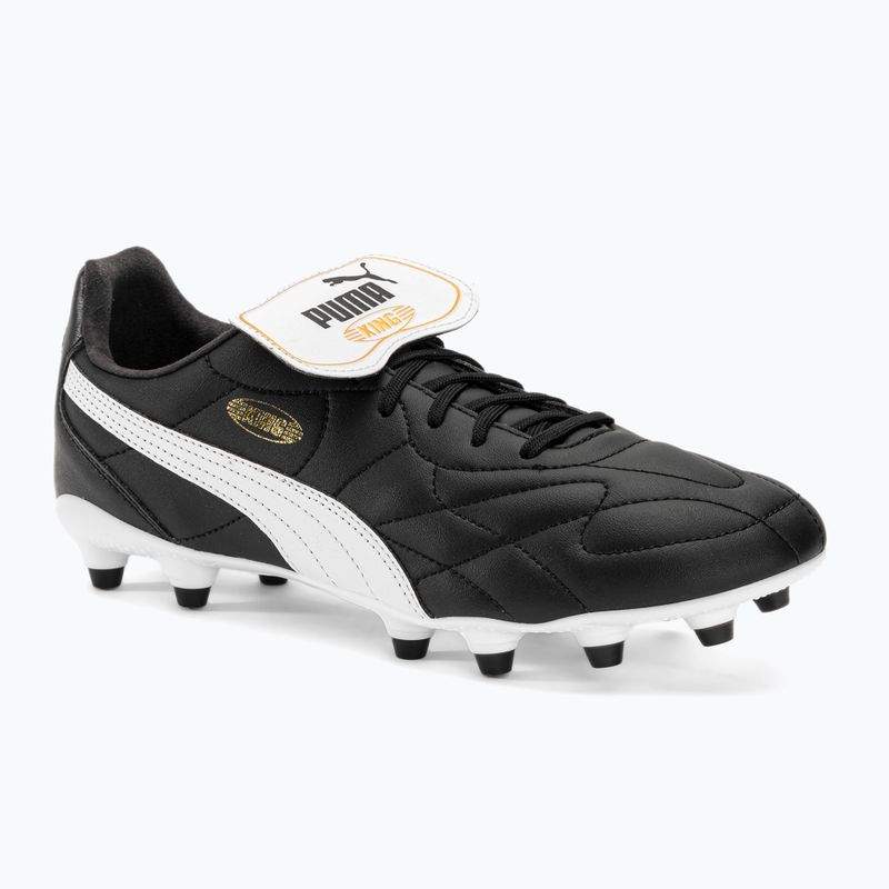 Vyriški futbolo bateliai PUMA King Top FG/AG puma black/puma white/puma gold