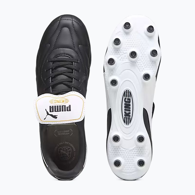 Vyriški futbolo bateliai PUMA King Top FG/AG puma black/puma white/puma gold 14