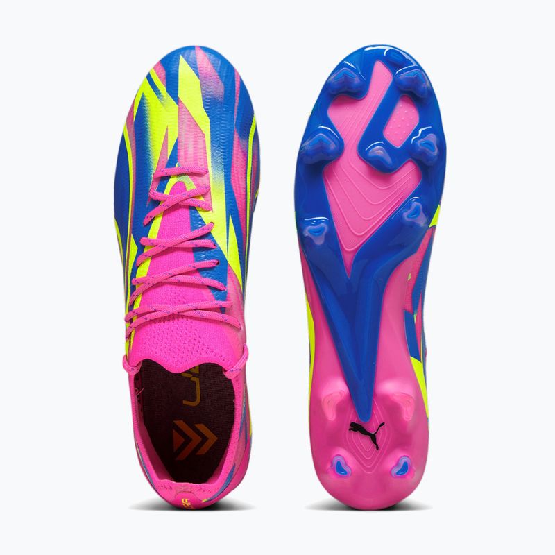Vyriški futbolo bateliai PUMA Ultra Ultimate Energy FG/AG luminous pink/ultra blue/yellow alert 15