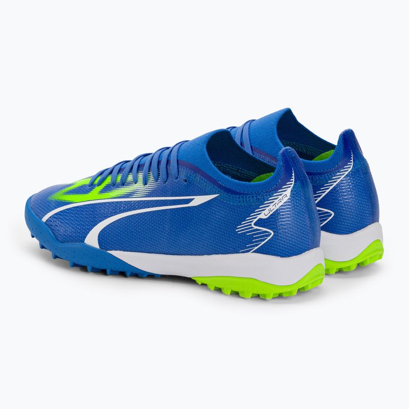 Vyriški futbolo bateliai PUMA Ultra Match TT ultra blue/puma white/pro green 3