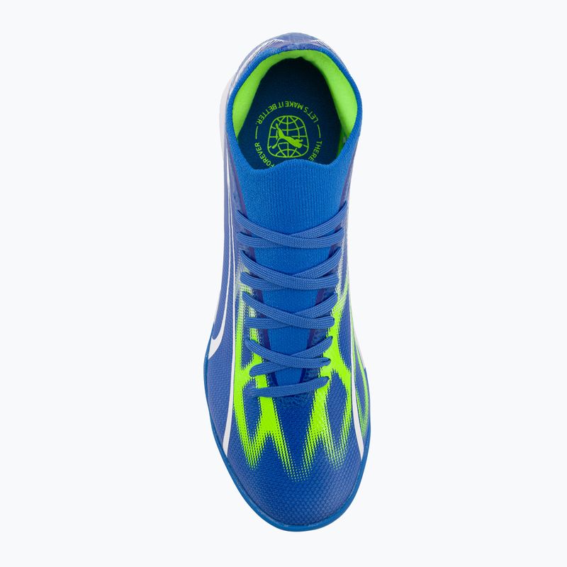 Vyriški futbolo bateliai PUMA Ultra Match TT ultra blue/puma white/pro green 6