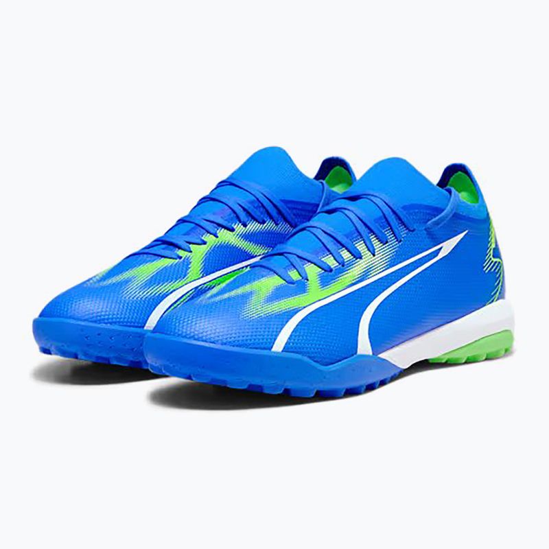 Vyriški futbolo bateliai PUMA Ultra Match TT ultra blue/puma white/pro green 8