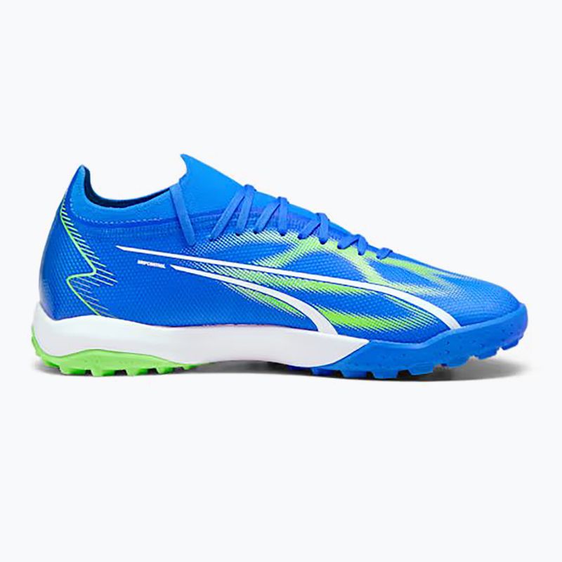 Vyriški futbolo bateliai PUMA Ultra Match TT ultra blue/puma white/pro green 11