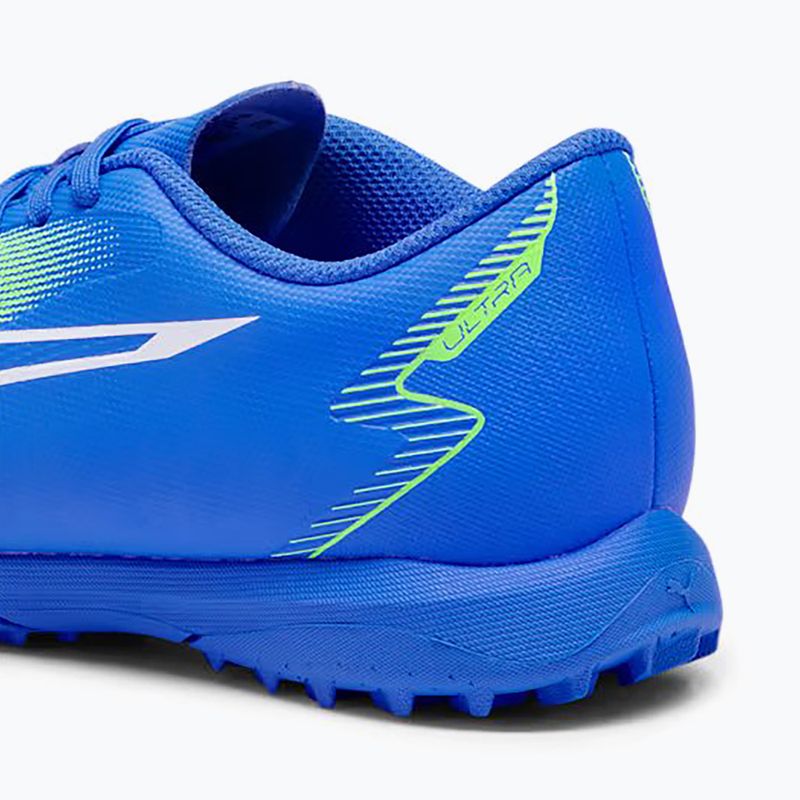 Vaikiški futbolo bateliai PUMA Ultra Play TT Jr ultra blue/puma white/pro green 9