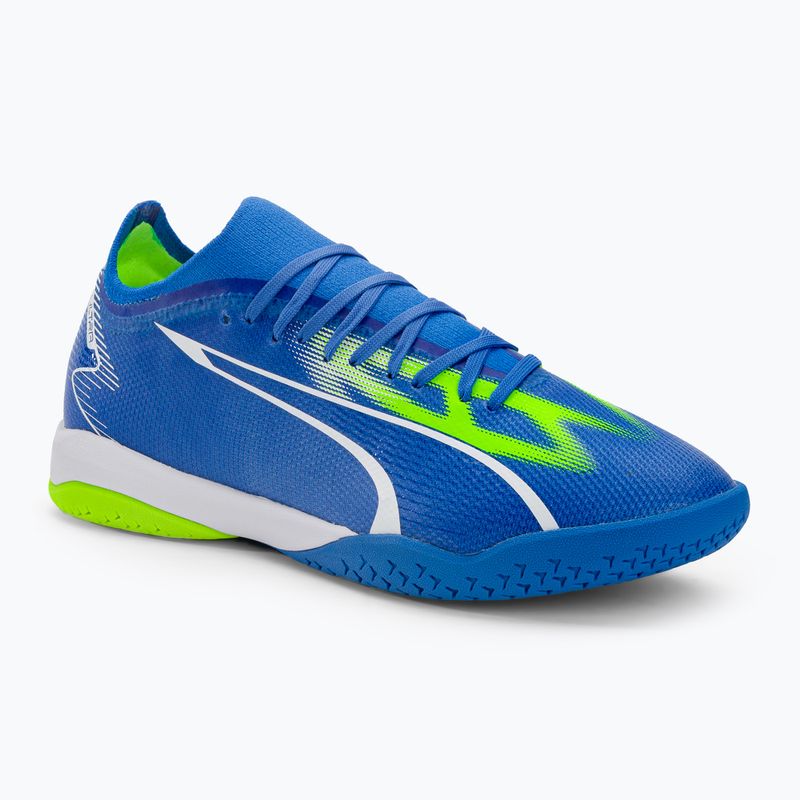 Vyriški futbolo bateliai PUMA Ultra Match IT ultra blue/puma white/pro green