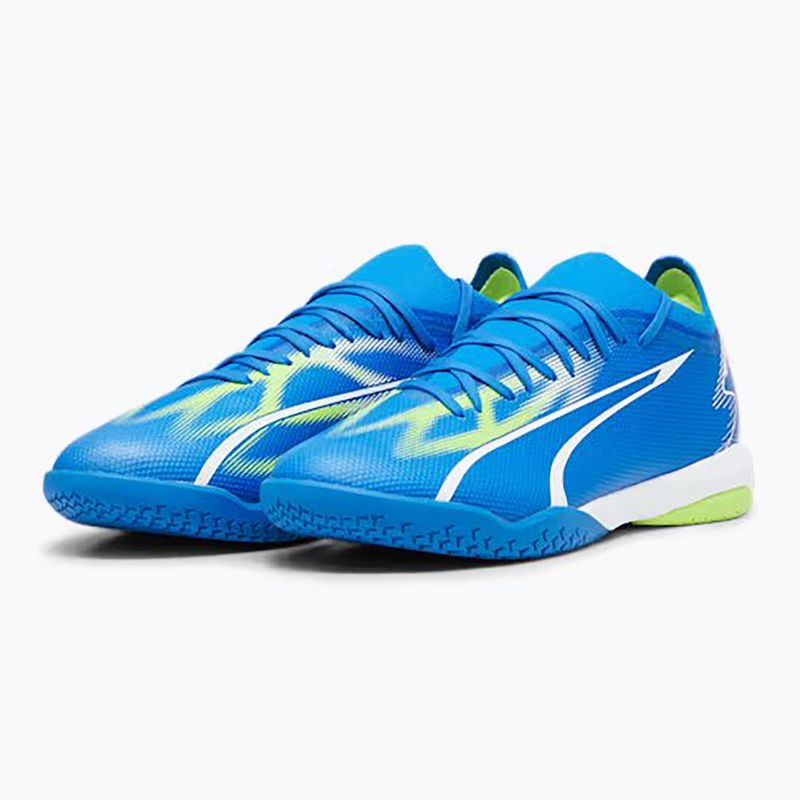 Vyriški futbolo bateliai PUMA Ultra Match IT ultra blue/puma white/pro green 8