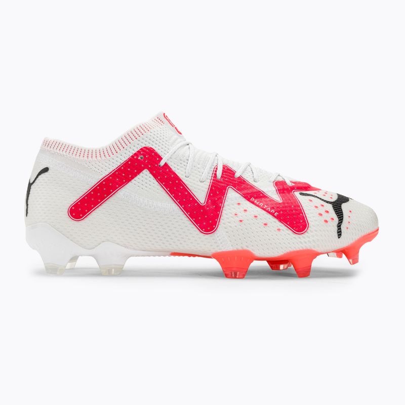 Vyriški futbolo bateliai PUMA Future Ultimate Low FG/AG puma white/puma black/fire orchid 2