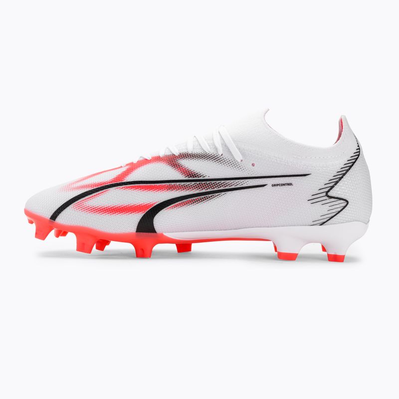 Vyriški futbolo bateliai PUMA Ultra Match FG/AG puma white/puma black/fire orchid 10