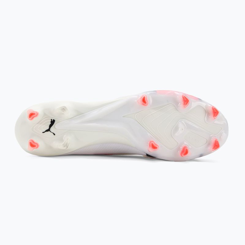 Vyriški futbolo bateliai PUMA Ultra Ultimate FG/AG puma white/pum black/fire orchid 5