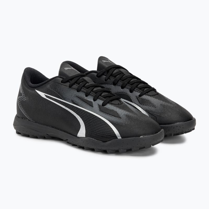 Vaikiški futbolo bateliai PUMA Ultra Play TT Jr puma black/asphalt 4