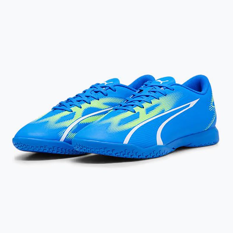 Vyriški futbolo bateliai PUMA Ultra Play It ultra blue/puma white/pro green 9